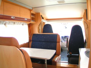 Dethleffs Advantage Innenansicht vorn Dethleffs Advantage Innenansicht vorn